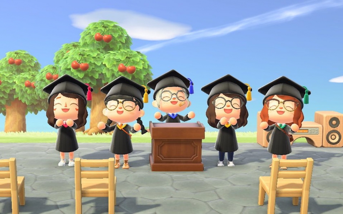 Animal Crossing: Students Are Throwing Graduation Ceremonies In Game